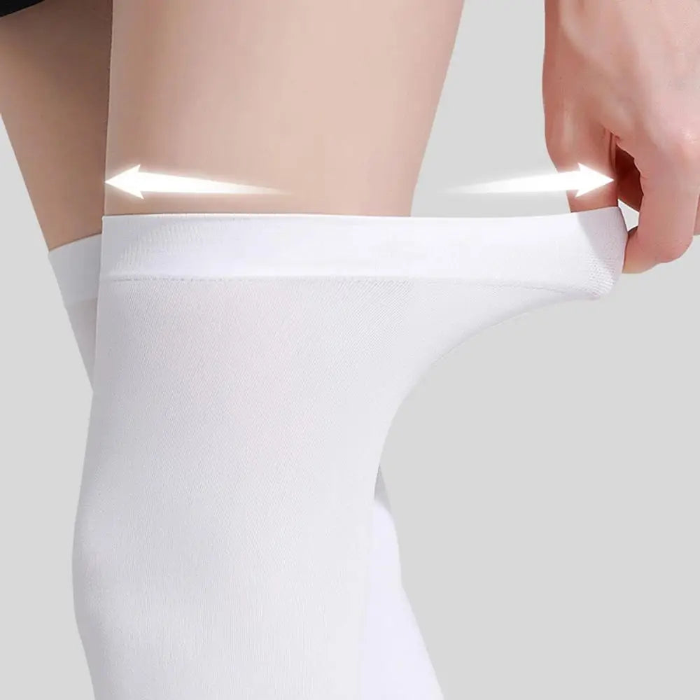 Women’s Golf Socks – Ice Silk UPF50 UV Protection, High Elastic Over-Knee Stockings