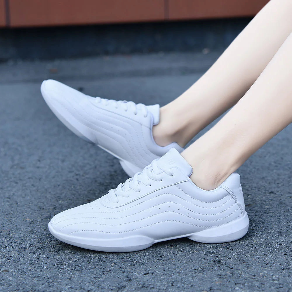 ARKKG Girls Cheerleading & Dance Shoes – Kids Aerobics Practice & Women’s Jazz Sneakers