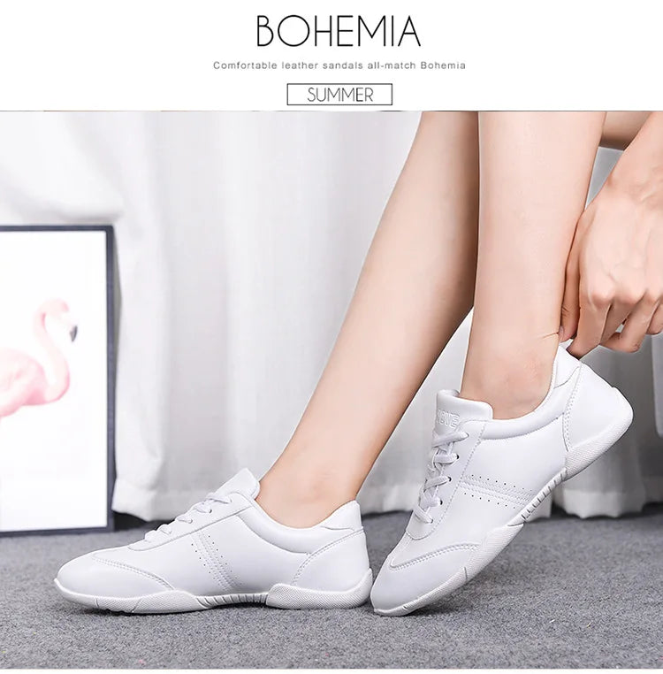 Aerobics Competition Shoes – Soft Sole for Kids, Men & Women Cheerleading & Fitness