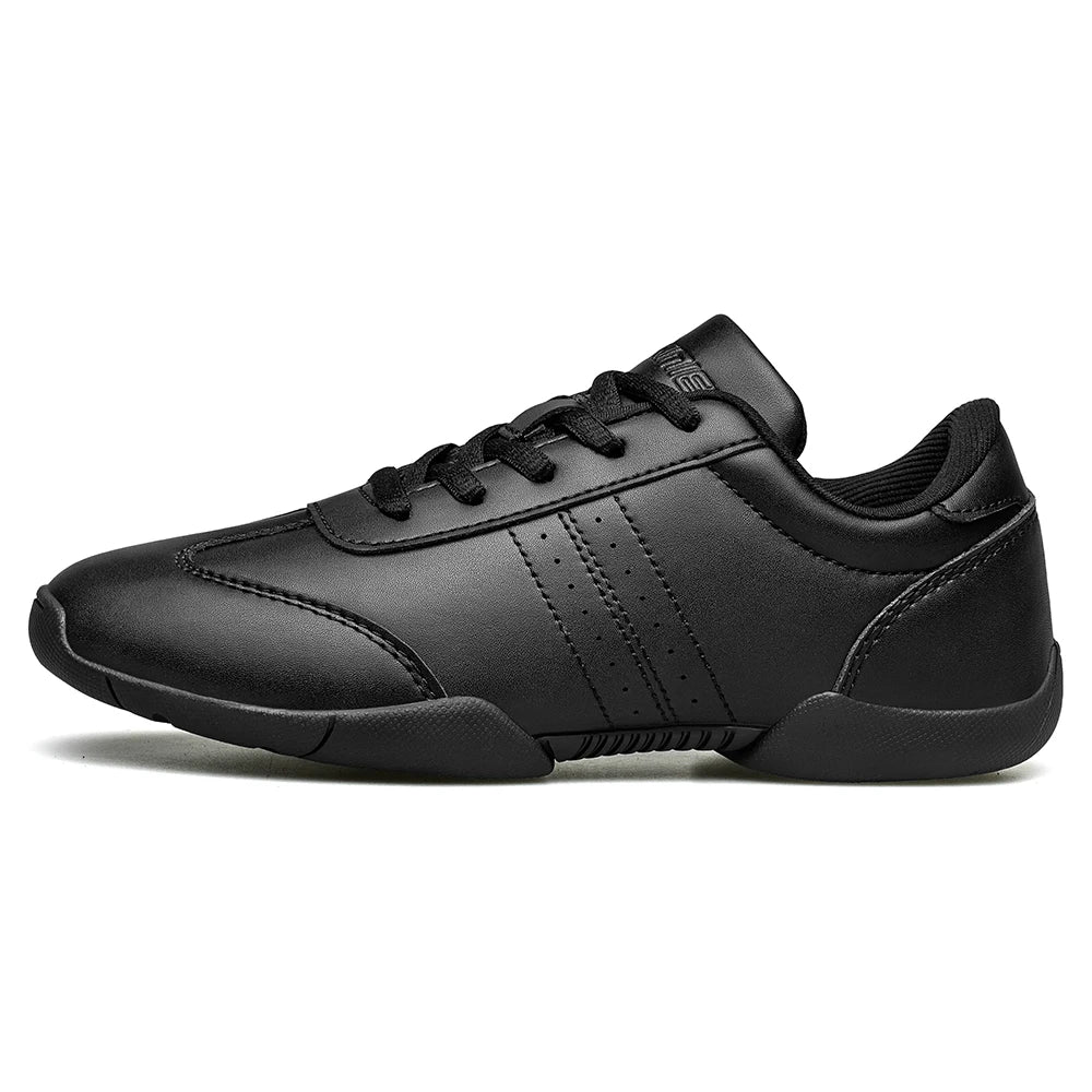 BAXINIER Youth Girls White Cheerleading Athletic Training Sneakers – Lightweight & Competition Ready