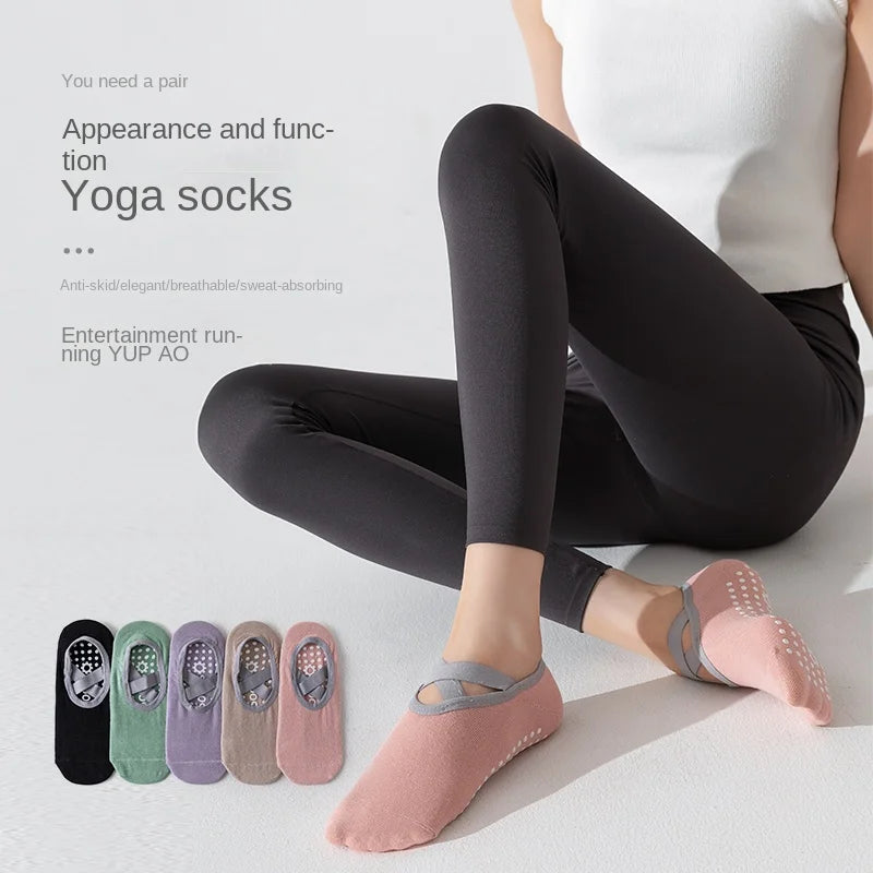 Women's Pilates socks, anti slip yoga socks, dance socks, floor socks