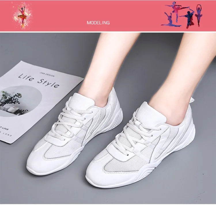New Women’s Competitive Aerobics Shoes – Soft Sole Gymnastics & Cheer Training