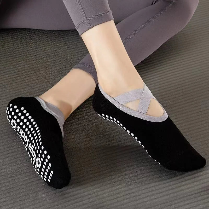 Women's Pilates socks, anti slip yoga socks, dance socks, floor socks