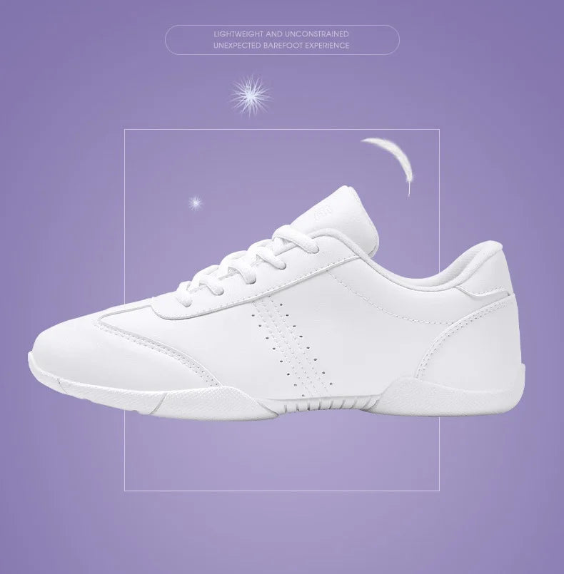 Aerobics Competition Shoes – Soft Sole for Kids, Men & Women Cheerleading & Fitness