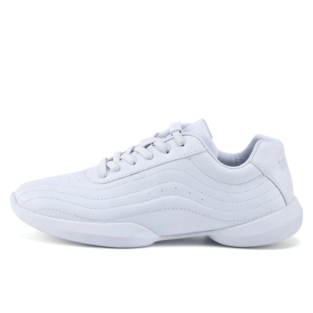 ARKKG Girls Cheerleading & Dance Shoes – Kids Aerobics Practice & Women’s Jazz Sneakers