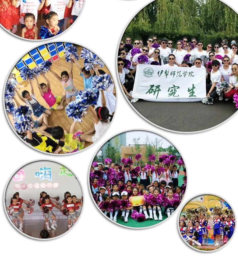 Colorful Kids’ Cheer Finger Pom Poms – Dance & Cheer Accessories