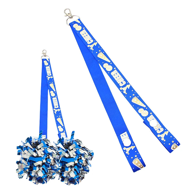 1Pc Glitter Cheerleader Ribbon Keychain – Bag Pendant & Gift Accessory