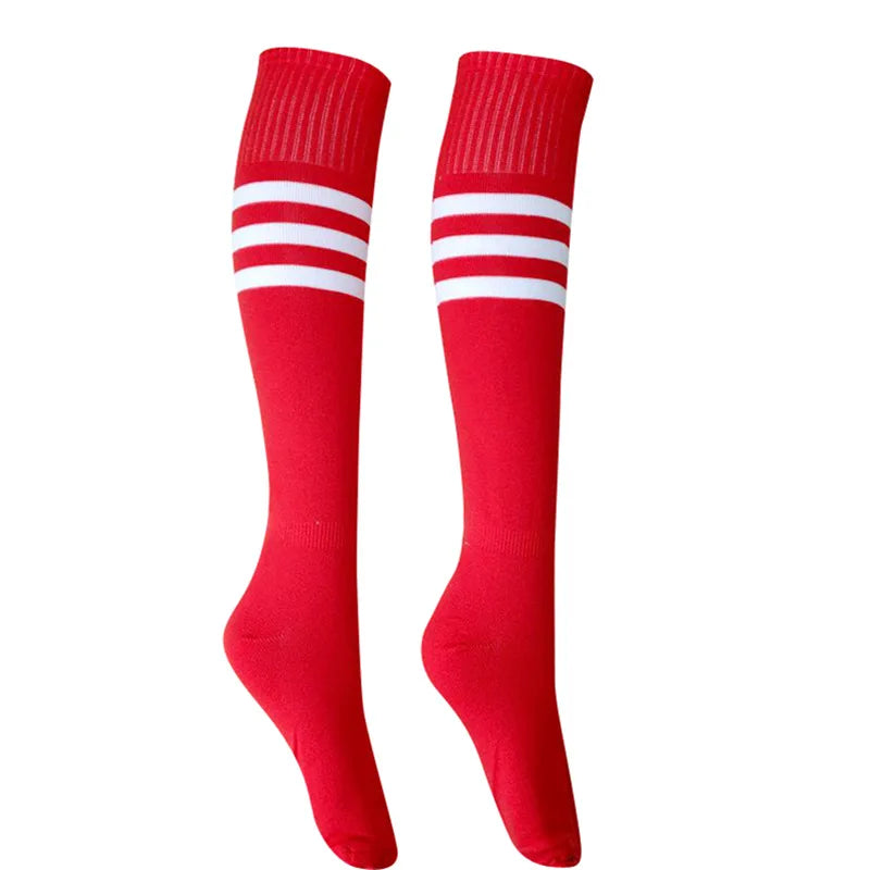 Trendy Knee-High Athletic Socks – Women’s Soccer & Cheerleader Stockings