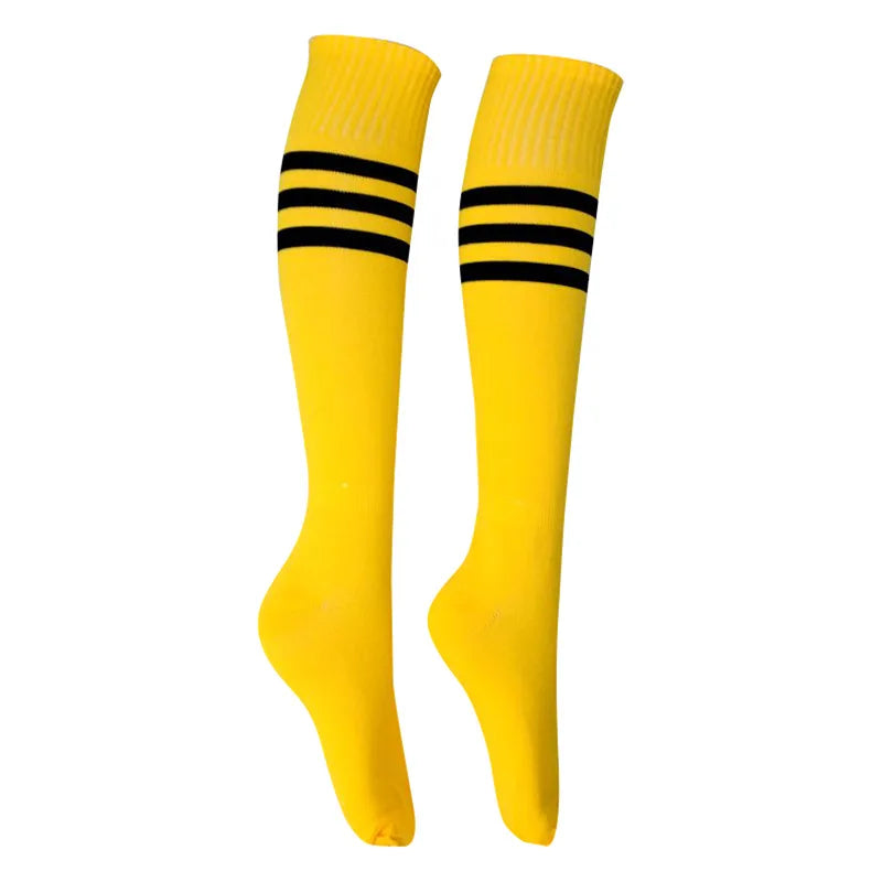 Trendy Knee-High Athletic Socks – Women’s Soccer & Cheerleader Stockings