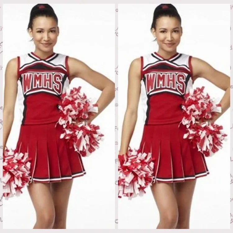 High School Glee Club Cheerleader Costume – Varsity Style Fancy Dress Uniform