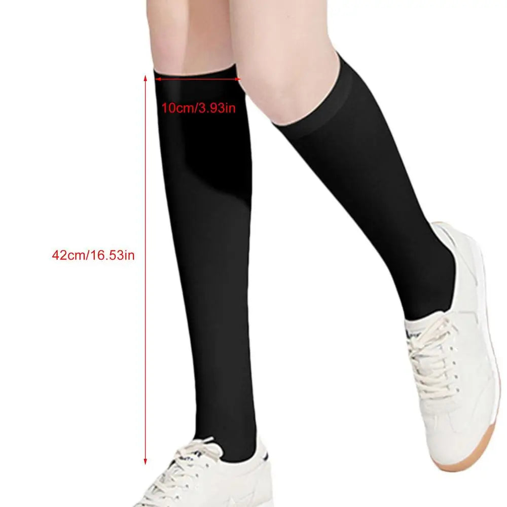 Women’s Golf Socks – Ice Silk UPF50 UV Protection, High Elastic Over-Knee Stockings