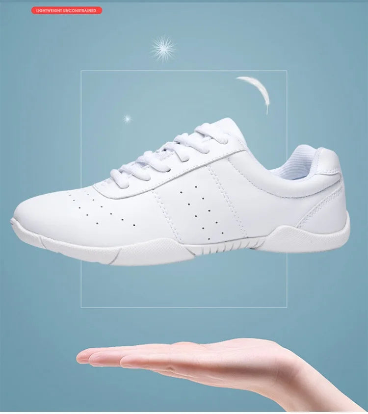 Aerobics Competition Shoes – Soft Sole for Kids, Men & Women Cheerleading & Fitness