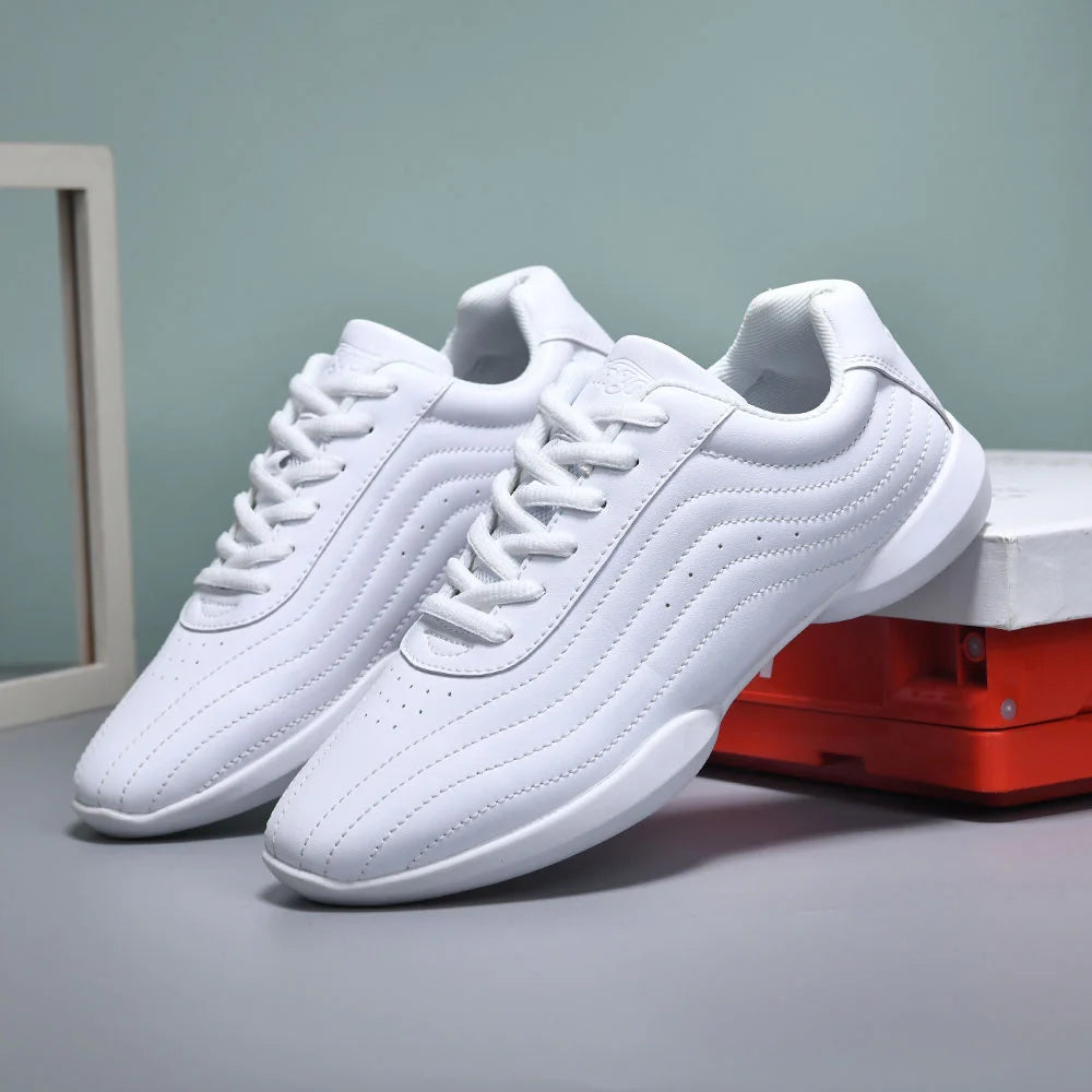 ARKKG Girls Cheerleading & Dance Shoes – Kids Aerobics Practice & Women’s Jazz Sneakers