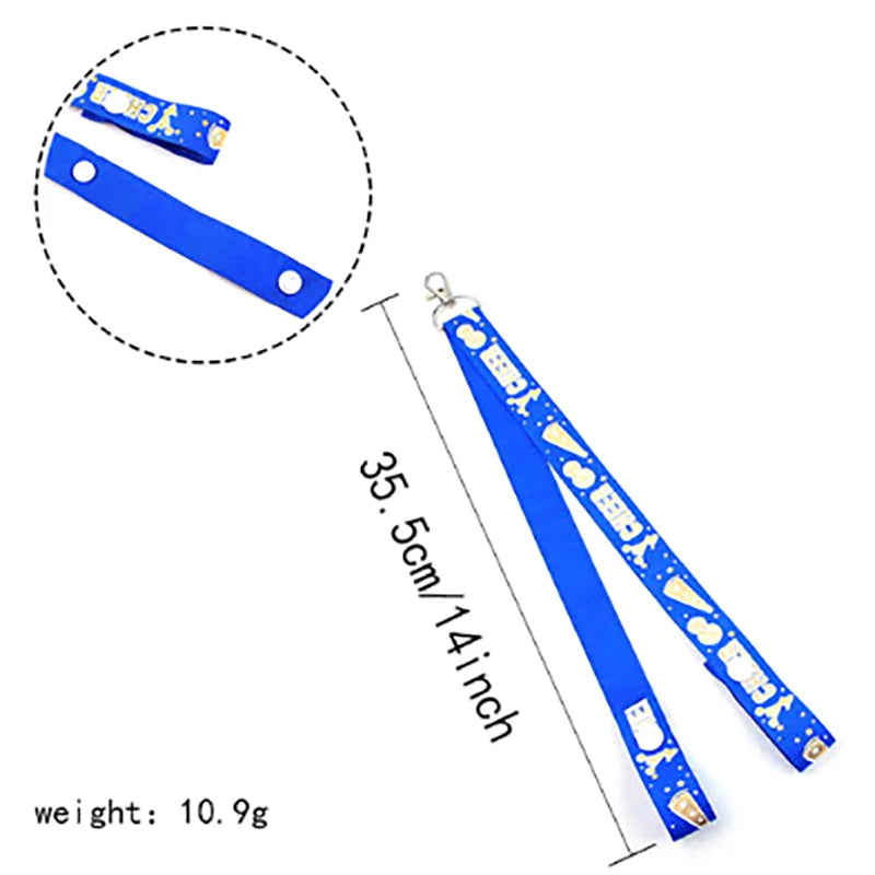 1Pc Glitter Cheerleader Ribbon Keychain – Bag Pendant & Gift Accessory