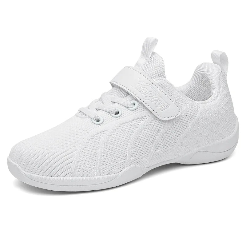 ARKKG Girls Cheerleading & Dance Shoes – Kids Aerobics Practice & Women’s Jazz Sneakers