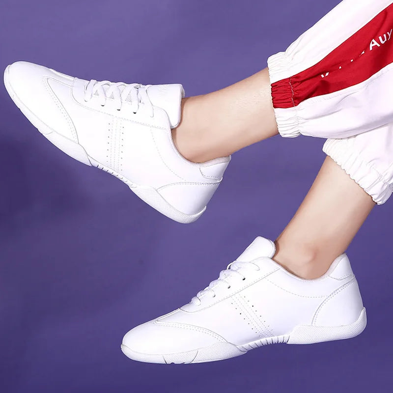 Aerobics Competition Shoes – Soft Sole for Kids, Men & Women Cheerleading & Fitness