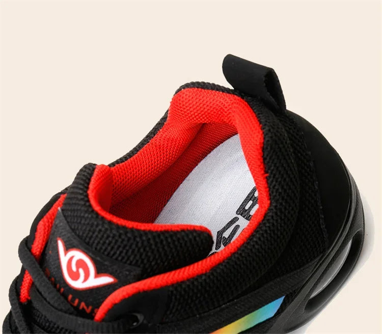 Summer Mesh Dance Shoes – Women’s Square Fitness & Running Sneakers