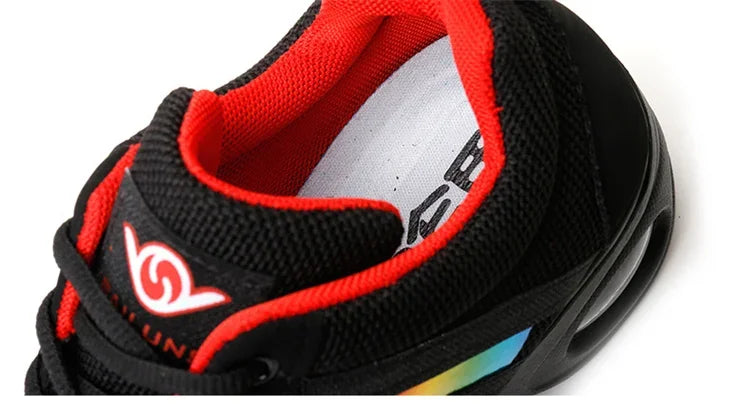 Summer Mesh Dance Shoes – Women’s Square Fitness & Running Sneakers