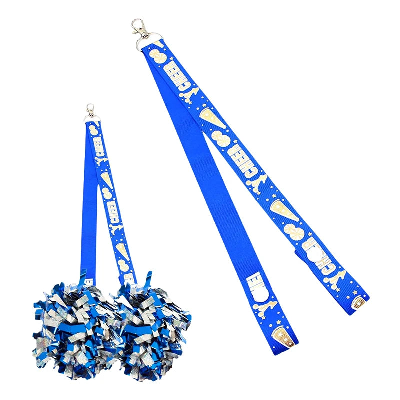 1Pc Glitter Cheerleader Ribbon Keychain – Bag Pendant & Gift Accessory