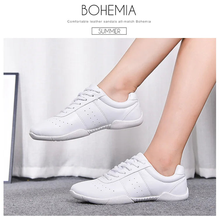 Aerobics Competition Shoes – Soft Sole for Kids, Men & Women Cheerleading & Fitness