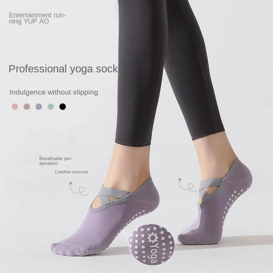 Women's Pilates socks, anti slip yoga socks, dance socks, floor socks