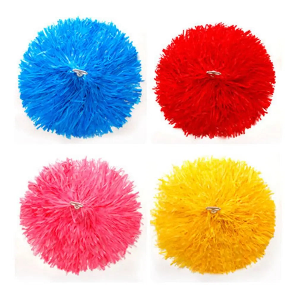 1 Pair Competition Flower Handle Cheerleading Pompoms – Dance & Sport Supplies