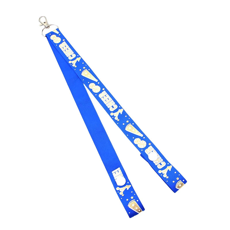 1Pc Glitter Cheerleader Ribbon Keychain – Bag Pendant & Gift Accessory