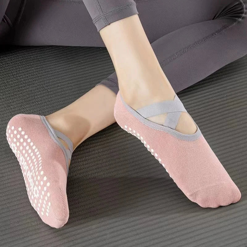Women's Pilates socks, anti slip yoga socks, dance socks, floor socks
