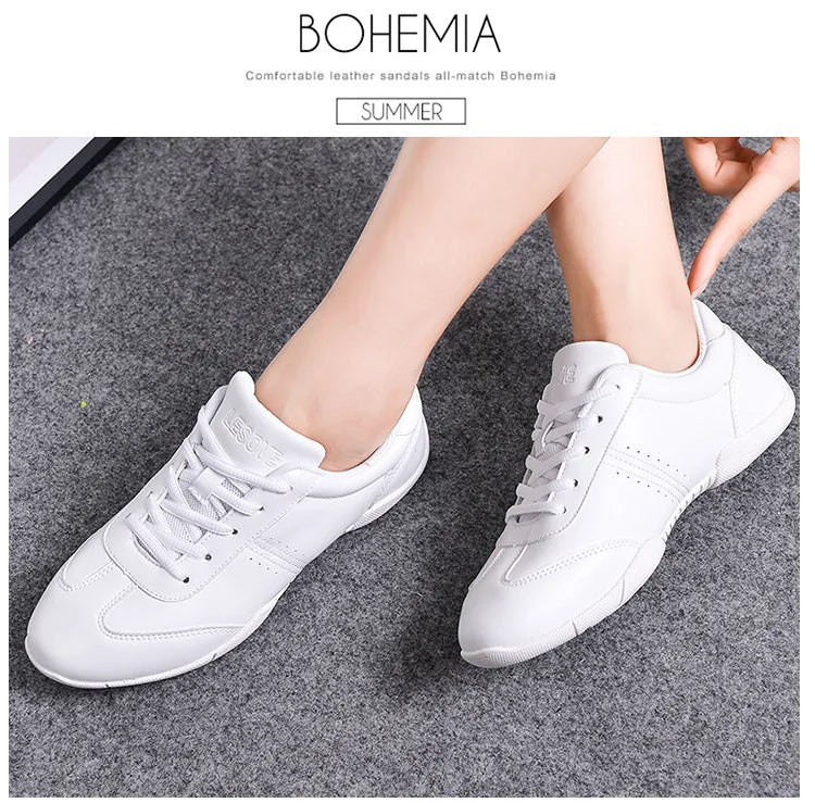 Aerobics Competition Shoes – Soft Sole for Kids, Men & Women Cheerleading & Fitness