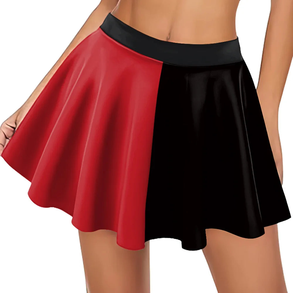 Classic High School Cheerleader Costume – Athletic Cosplay & Party Dress