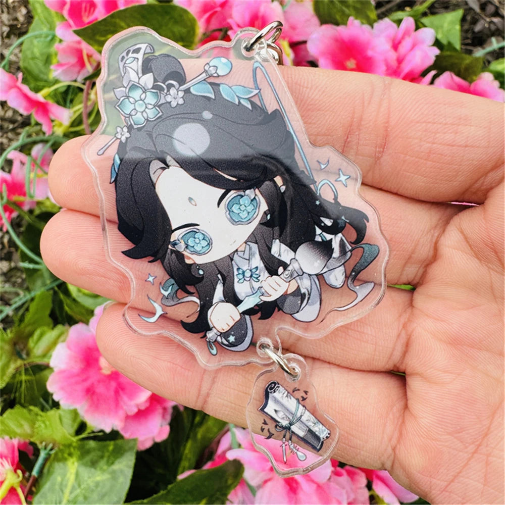 Identity V Cheerleader Cosplay Keychain – Andrew, Evelyn, Vera Acrylic Keyring Gift