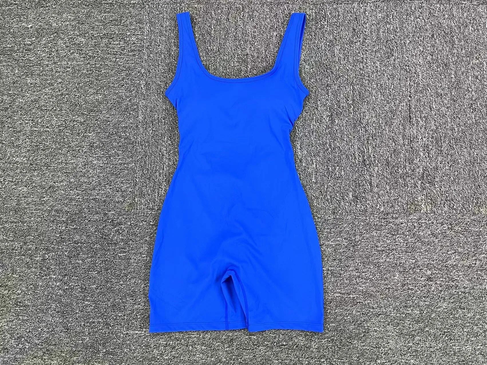 Women’s Backless Yoga Jumpsuit – One-Piece Bodycon Workout Romper